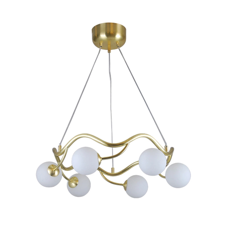 ခေတ်မီ Glass Ball Chandelier